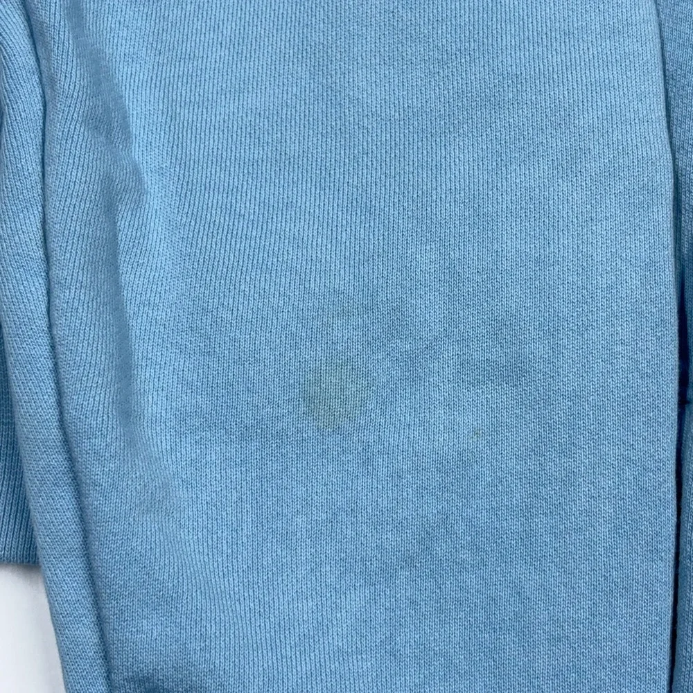 Maison Kitsuné x Olympia Le-Tan Oly Coffee Fox Classic Sweatshirt Blue Size M - Picture 11 of 13